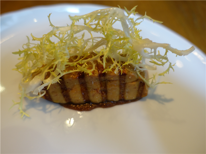 foie gras with elderflower
